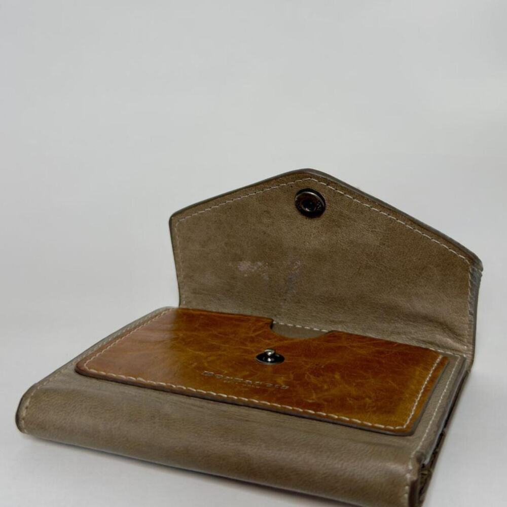 Borgasets Brown Compacy Wallet - Picture 2 of 6